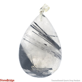 Tourmalinated Quartz Drop Pendant    from The Rock Space