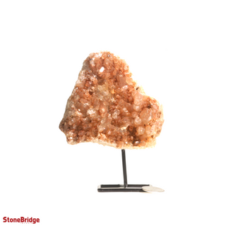 Tangerine Quartz Cluster on Stand #5    from The Rock Space