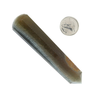 Fluorite B Pointed Massage Wand - Medium #1 - 2" to 3"    from The Rock Space