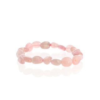 Rose Quartz Tumbled Bracelets from The Rock Space