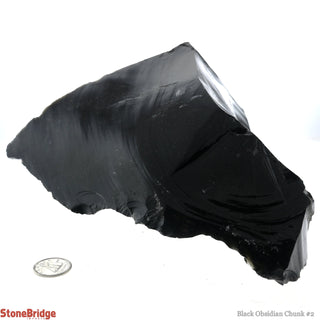 Obsidian Black Chunk #2    from The Rock Space