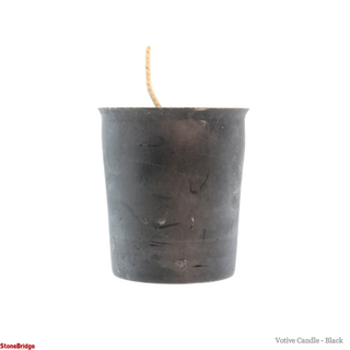 Votive Candle - Black    from The Rock Space