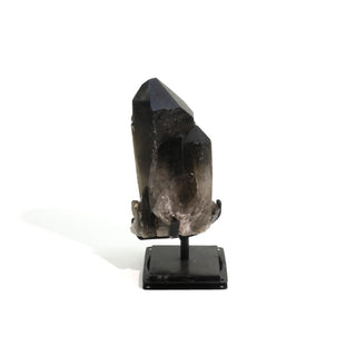 Smoky Quartz Cluster on Iron Stand U#35    from The Rock Space