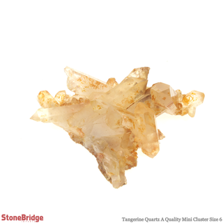 Tangerine Quartz A Cluster #6    from The Rock Space