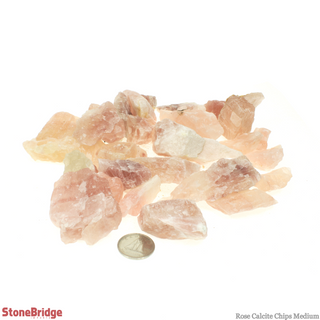 Calcite Rose Chips - Medium    from The Rock Space