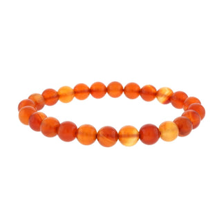 Carnelian A Round Bracelet 8mm   from The Rock Space