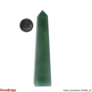 Green Aventurine Obelisk 3T    from The Rock Space