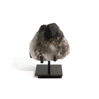 Smoky Quartz Cluster on Iron Stand U#32    from The Rock Space