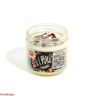 Peace Streaks Candle - V.I.Peace    from The Rock Space