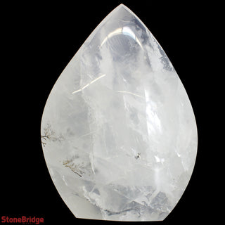 Clear Quartz Flame Sculpture U#1 - 10" from The Rock Space