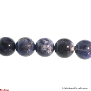 Sodalite Round Strand - 14mm    from The Rock Space