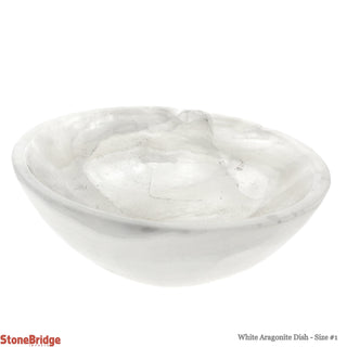 White Aragonite Dish #1    from The Rock Space