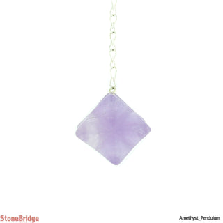 Amethyst Merkaba Pendulum - Type 2    from The Rock Space