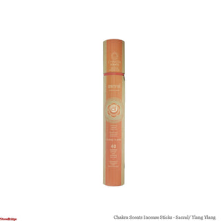 Chakra Scents Incense Sticks Sacral/Ylang Ylang   from The Rock Space