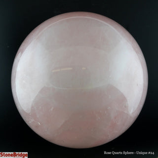 Rose Quartz Sphere U#24 - 4"    from The Rock Space