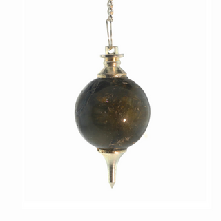Labradorite Ball and Point Pendulum - 3 Pack from Stonebridge Imports
