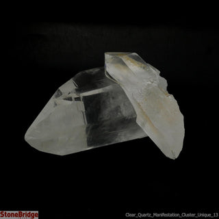 Clear Quartz Manifestation Cluster U#13 - 5 1/4"    from The Rock Space