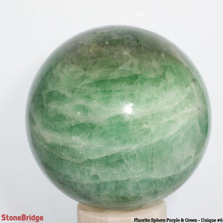 Fluorite Sphere Purple & Green U#6 - 7"    from The Rock Space