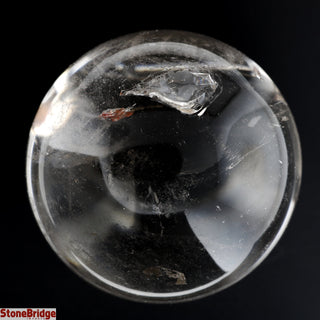 Clear Quartz E Sphere - Extra Small #4 - 2"    from The Rock Space