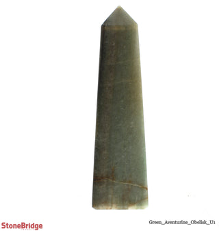 Green Aventurine Obelisk U#1 - 12 3/4"    from The Rock Space