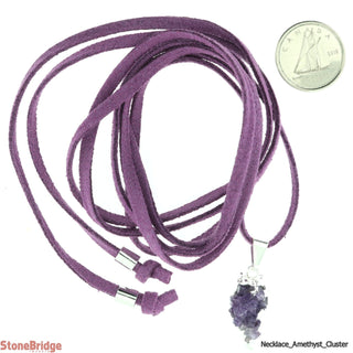 Amethyst Cluster Necklace    from The Rock Space