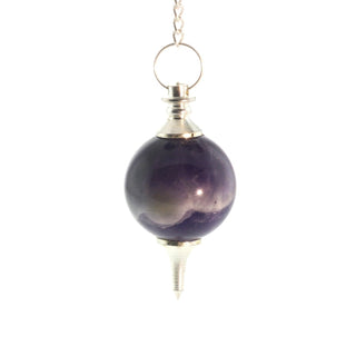 Amethyst Ball and Point Pendulum - 3 Pack from The Rock Space