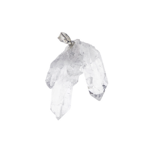 Clear Quartz Twin Point Pendant    from The Rock Space