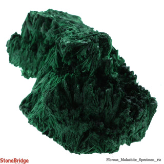 Fibrous Malachite Crystal #2 - 50g to 100g    from The Rock Space