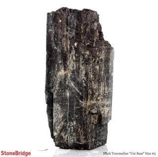 Black Tourmaline Cut Base Tower #3    from The Rock Space