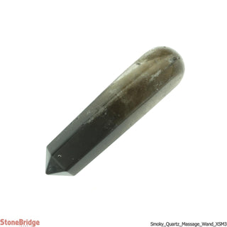 Smoky Quartz A Pointed Massage Wand - Extra Small #2 - 2" to 3"    from The Rock Space