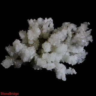 White Calcite Cluster #0