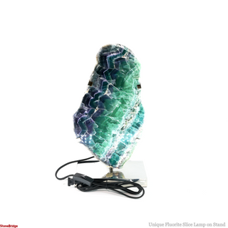 Fluorite Slice Lamp on Stand U#1    from The Rock Space