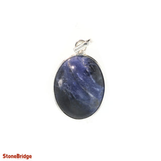 Sodalite Cabochon - Silver Pendant    from The Rock Space