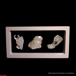 Clear Quartz E Clusters - In Display    from The Rock Space