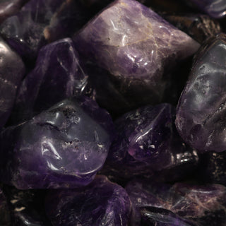 Amethyst E Tumbled Stones - Semi Polished    from The Rock Space