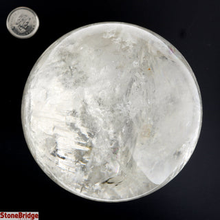 Clear Quartz A Sphere - Large #3 - 3 1/4"    from The Rock Space