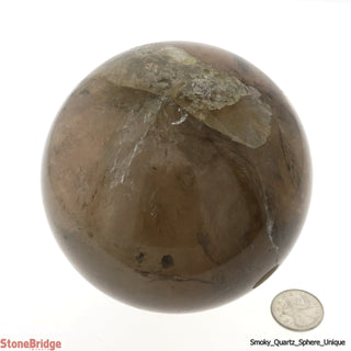 Smoky Quartz Sphere U#5 - 4"    from The Rock Space