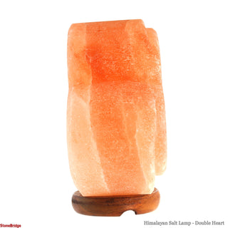 Himalayan Salt Lamp - Double Heart    from The Rock Space