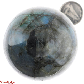 Labradorite E Sphere - Extra Small #3 - 2"    from The Rock Space