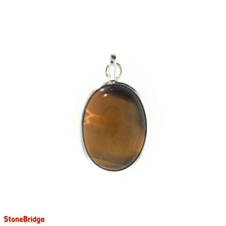 Tiger Eye Gold Cabochon Pendant    from The Rock Space
