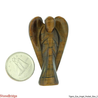 Tiger Eye Angel PK#2 - 10g to 20g    from Stonebridge Imports