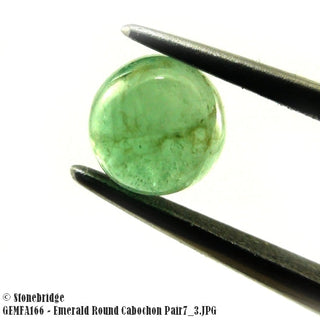 Emerald Gemstone - Round Cut Pair    from Stonebridge Imports