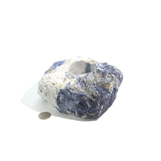 Sodalite Rough Candle Holder    from The Rock Space