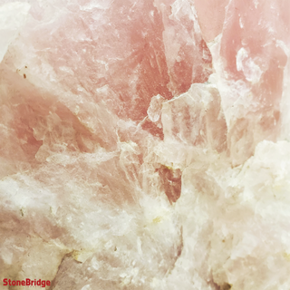 Rose Quartz Boulder U#2 - 275lbs    from Stonebridge Imports