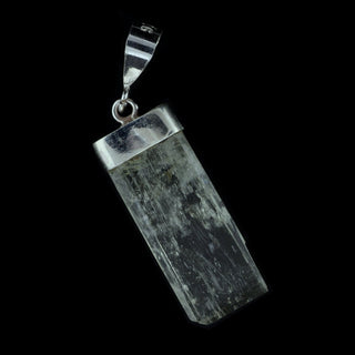 Kunzite Polished Sterling Silver Pendant - 3/4" to 1 2/3"    from The Rock Space