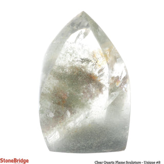 Clear Quartz Flame Sculpture U#9 - 3"    from The Rock Space