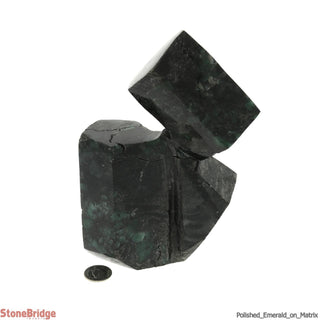 Polished Emerald on Matrix - U26 - 5 3/4" x 3 1/2" x 1 1/4"    from The Rock Space