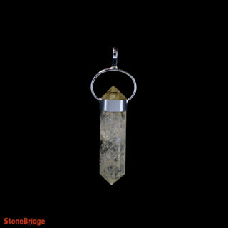 Citrine Double Terminated - 925 Silver Pendant from The Rock Space