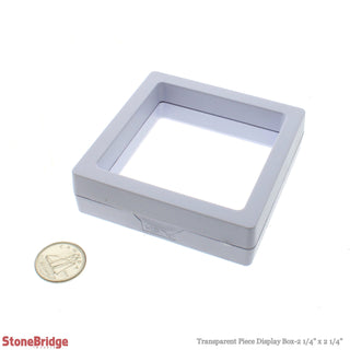 Transparent Piece Display Box - 10 Pack - 2 1/4" from The Rock Space