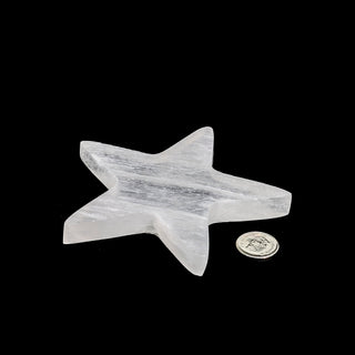 Selenite Carving - Star from The Rock Space
